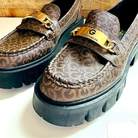 NWOT G by Guess Signature Chunky Loafers - Picture 4 of 6